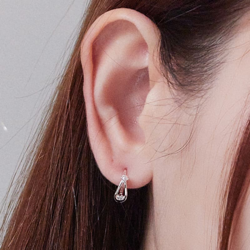 Charmy two way pearl-earring