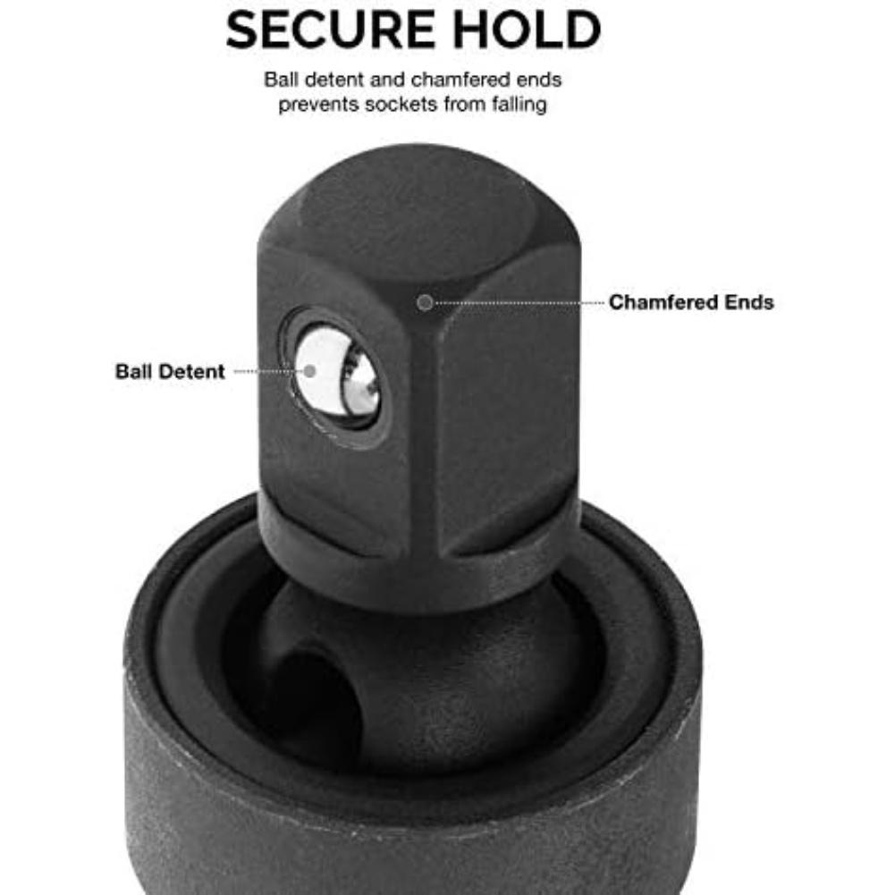 

Joint Conversion Head Adapter Flexible Socket Socket Adapter Chromium-molybdenum Steel Heat-treated Chrome Steel B