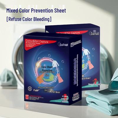 Hojas para Lavandería Antidecoloración: No mancha, Absorbe el color, Perfecto para cargas mixtas.
