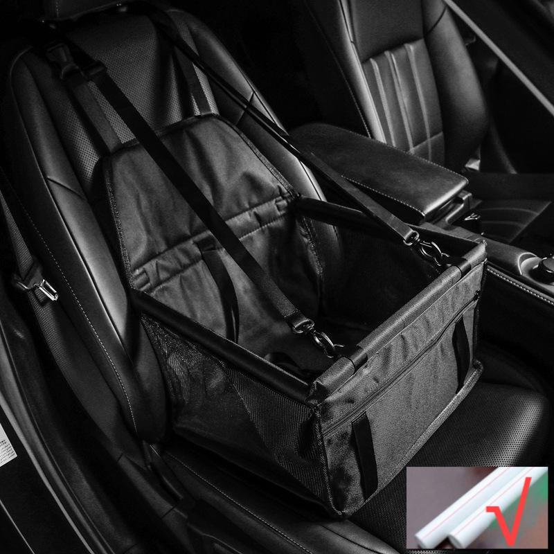 Pet Dog Car Carrier Seat Bag Waterdichte mand Opvouwbare hangmat Pet Carriers Tas voor kleine katten Honden Veiligheid Reizen Mesh tas