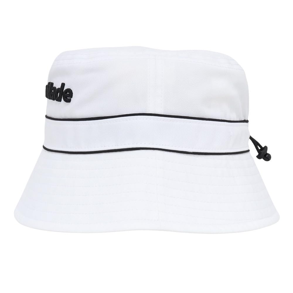TaylorMade Men's Lined Bucket Hat, White, Size 58cm, Visor, 2025SS UN559