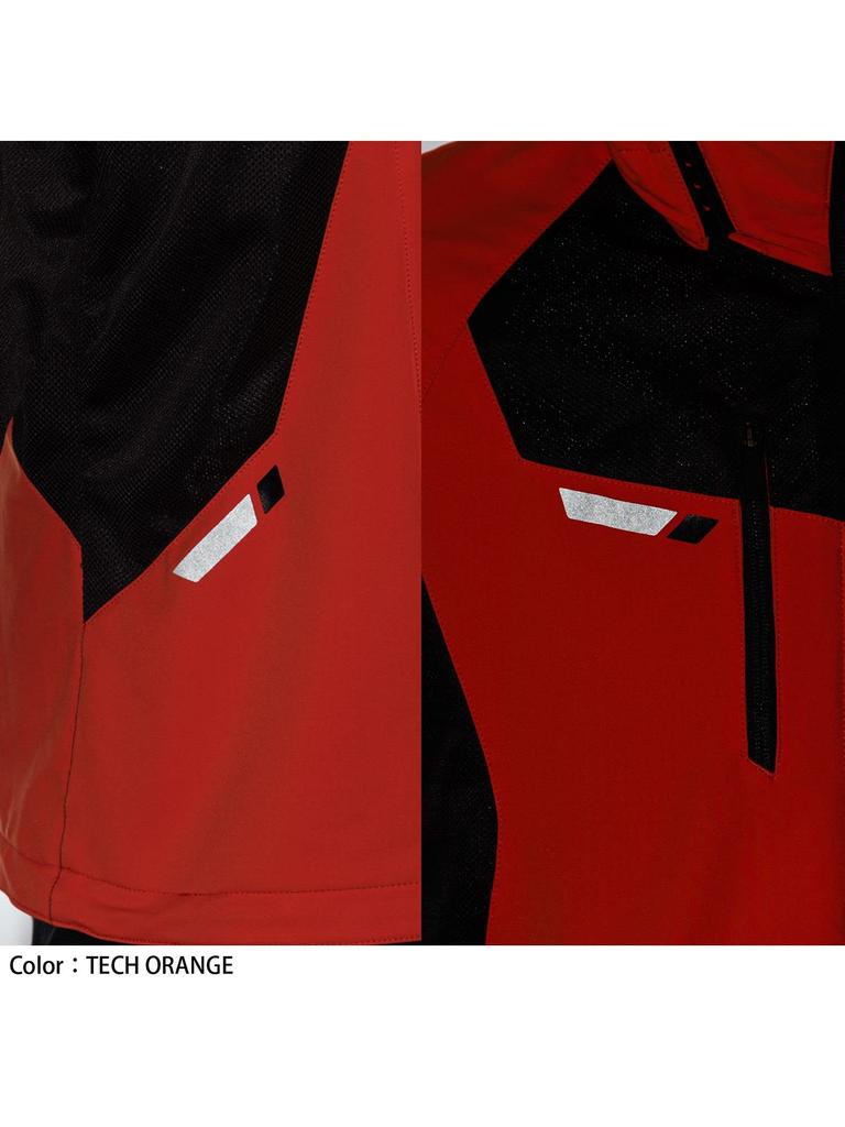 RS Taichi Motorcycle Spring/Summer Breathable Mesh Air Parka with Built-in CE Protector, RSJ328 RECON CAMO M