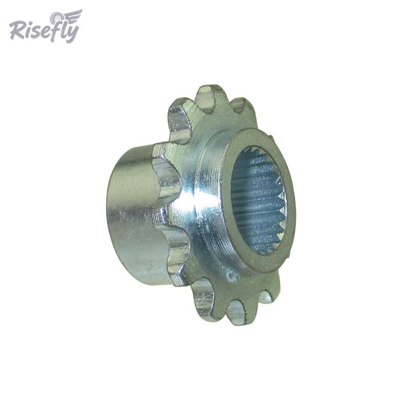 Engrenagem do Motor de Partida Risefly 12 Dentes Para Motor 50 cc 110 cc 125cc Modelo de ATV Pit Bikes