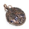 Sodalite Pendant, Handmade Gemstone 999 Copper Wire Wrap Tree Of Life Pendant Antique Jewelry, For Gift Copper Jewelry