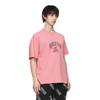 Li-Ning Badfive Letter Print Crew Neck T-Shirt Men Tops Apricot Pink AHSU427-6