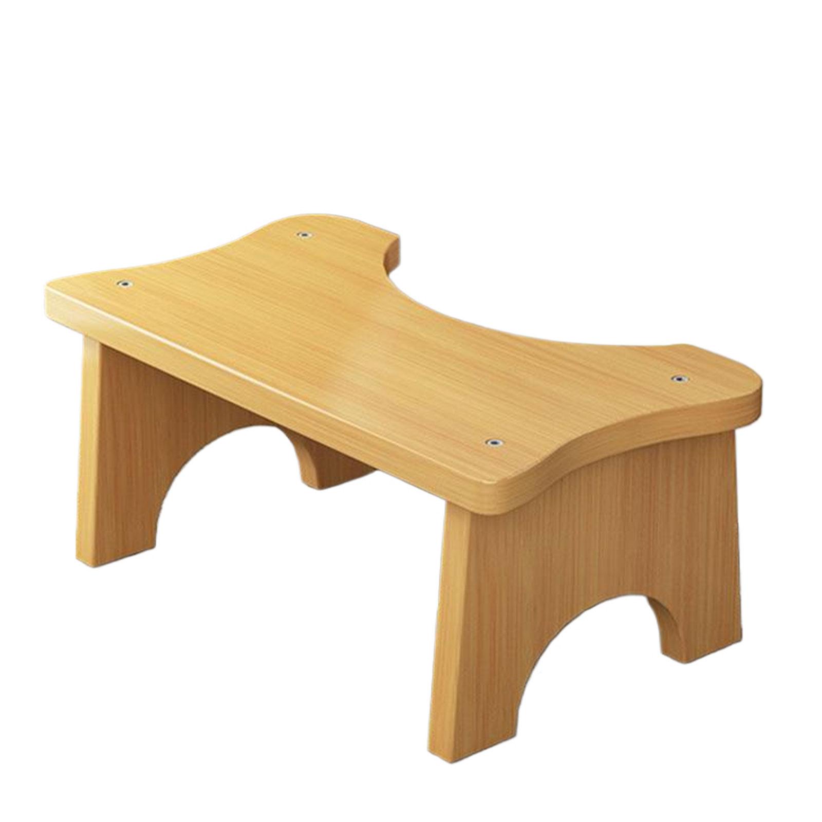 

Бамбуковая подставка для ног для туалета, ершик для унитаза, нескользящее сиденье для горшка, детская, для беременных, подставка для ног в туалете, для пожилых, скамейка для приседаний, сиденье для какашек, для дома, для путешествий