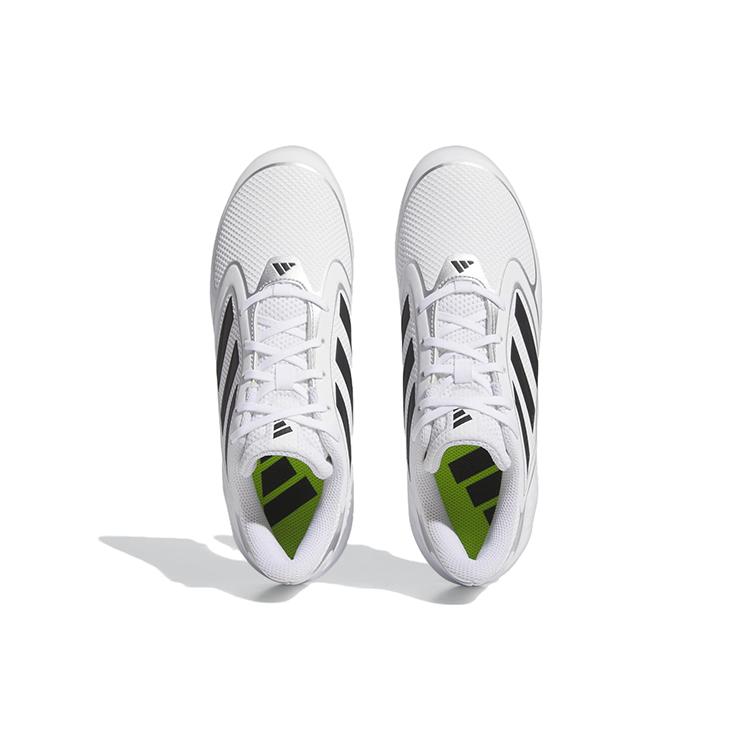 New Adidas Purehustle 3 Md Cloud White Core Black Silver Metallic Women's IG7139