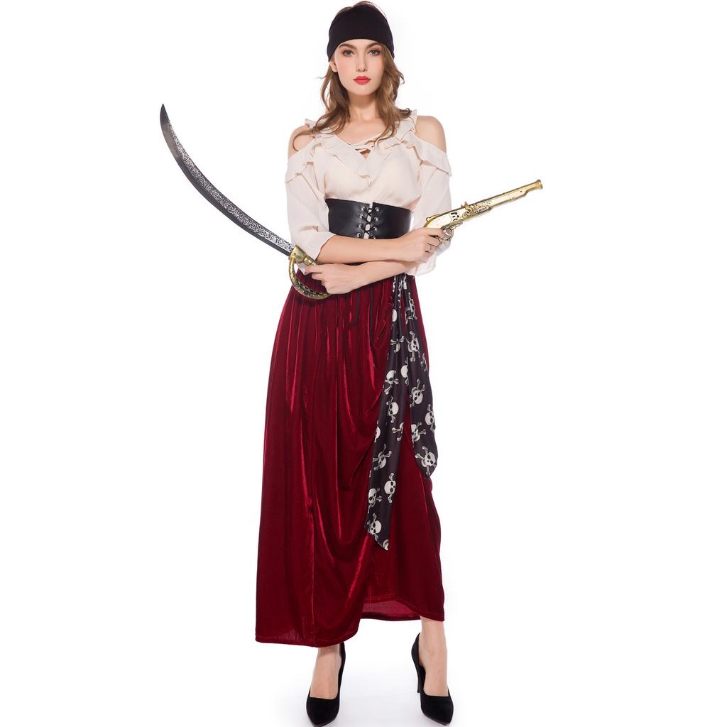 Halloween Costume Cospay Costume Female Pirate Costume 2025 Stage Costume