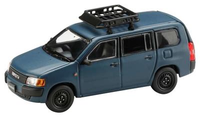 HJ64 Toyota Probox Custom Version Matte Blue Finished Product 1/64