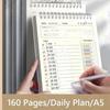 Daily Self Inspection Checklist Organizer Schedule Chores Tracking Writing Planning Office Home Time Daily Schedule Organizer