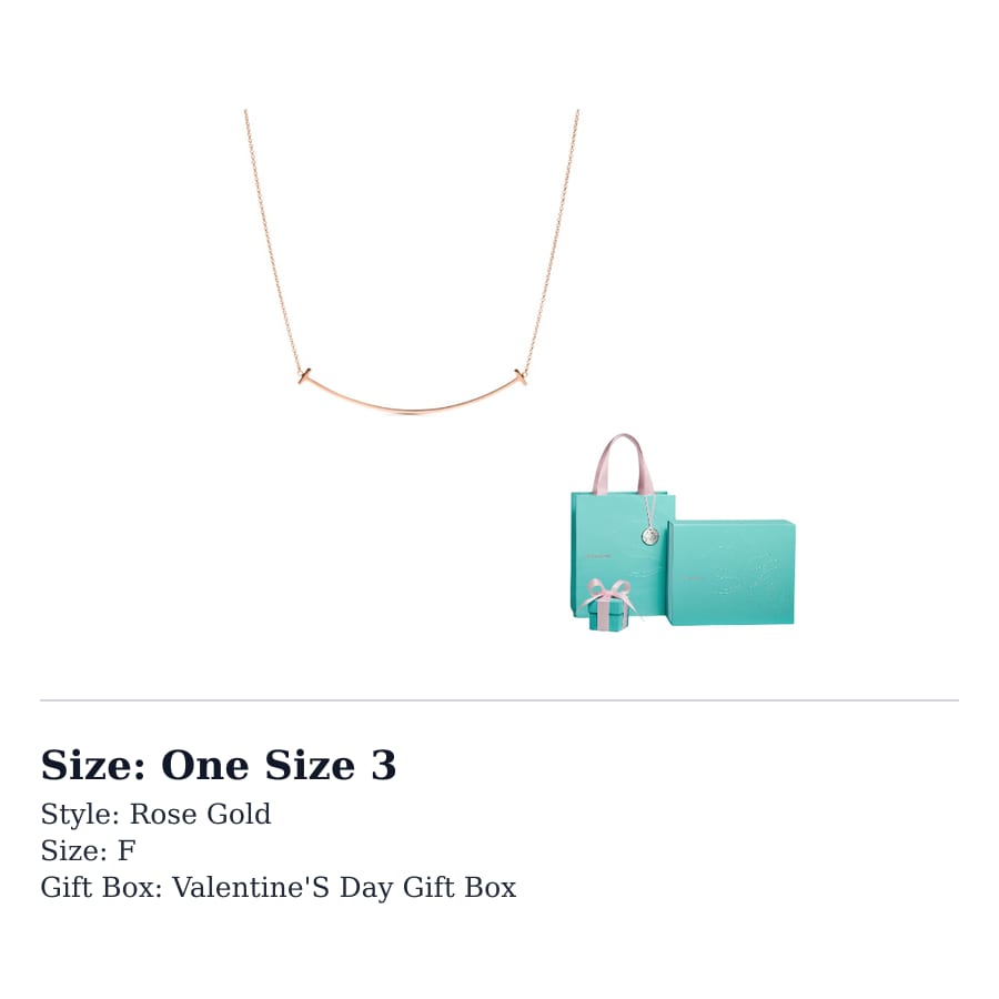 TIFFANY & CO. Necklaces Women's 36201533
