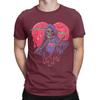 Men's Heart Hands Halloween Skull Grim Reaper T Shirts Cotton Clothes Hipster Short Sleeve O Neck Tee Shirt 4XL   T-Shirts