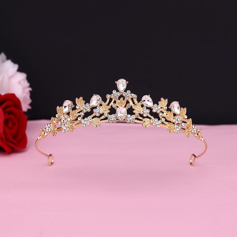 Bridal Crown European and American Baroque Bridal Headwear Birthday Adult Ceremony Crown New Hair Accessories