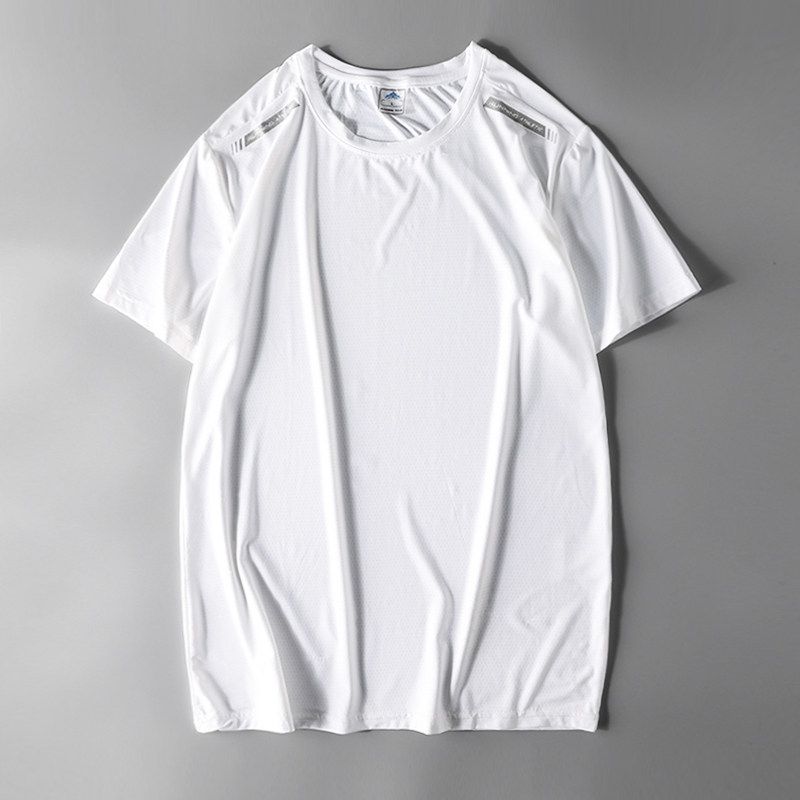 Sports Short Sleeve Original Order Men Quick Drying Clothes Ice Silk T-shirt