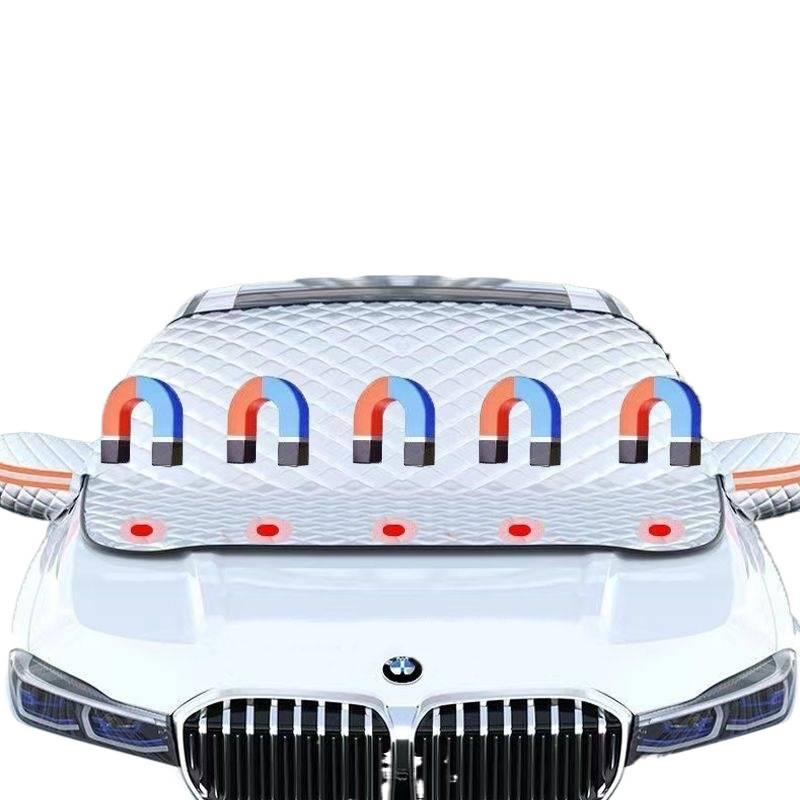 Magnetischer Universeller Auto-Windschutzscheiben-Schnee- und Sonnenschutz: Frostschutz, Frostschutzmittel, Verdickte Sonnenabdeckung.