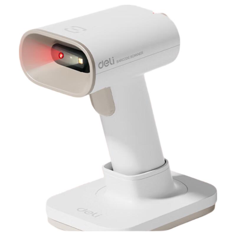 Deli Wireless 1D 2D Barcode Scanner