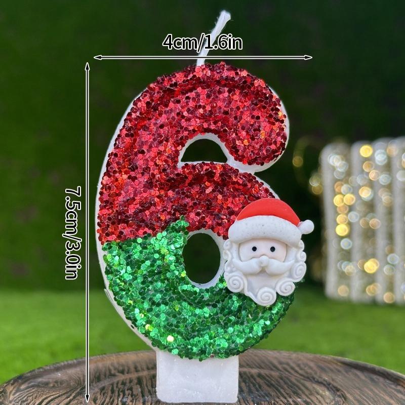 Black Glitter Birthday Digital Candles Crown 0-9 Number Candle Cake Topper Decorations Baby Shower Birthday Party Supplies Velas