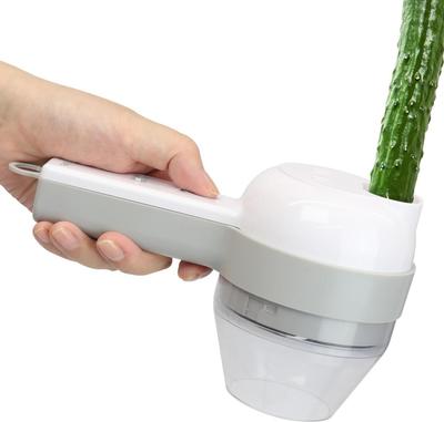 Esteel Electric Vegetable Cutter/Slicer, Multi-Function Rotating Chopper, Food Processor & Slicer, USB Rechargeable, Handy, Compact, and Lightweight