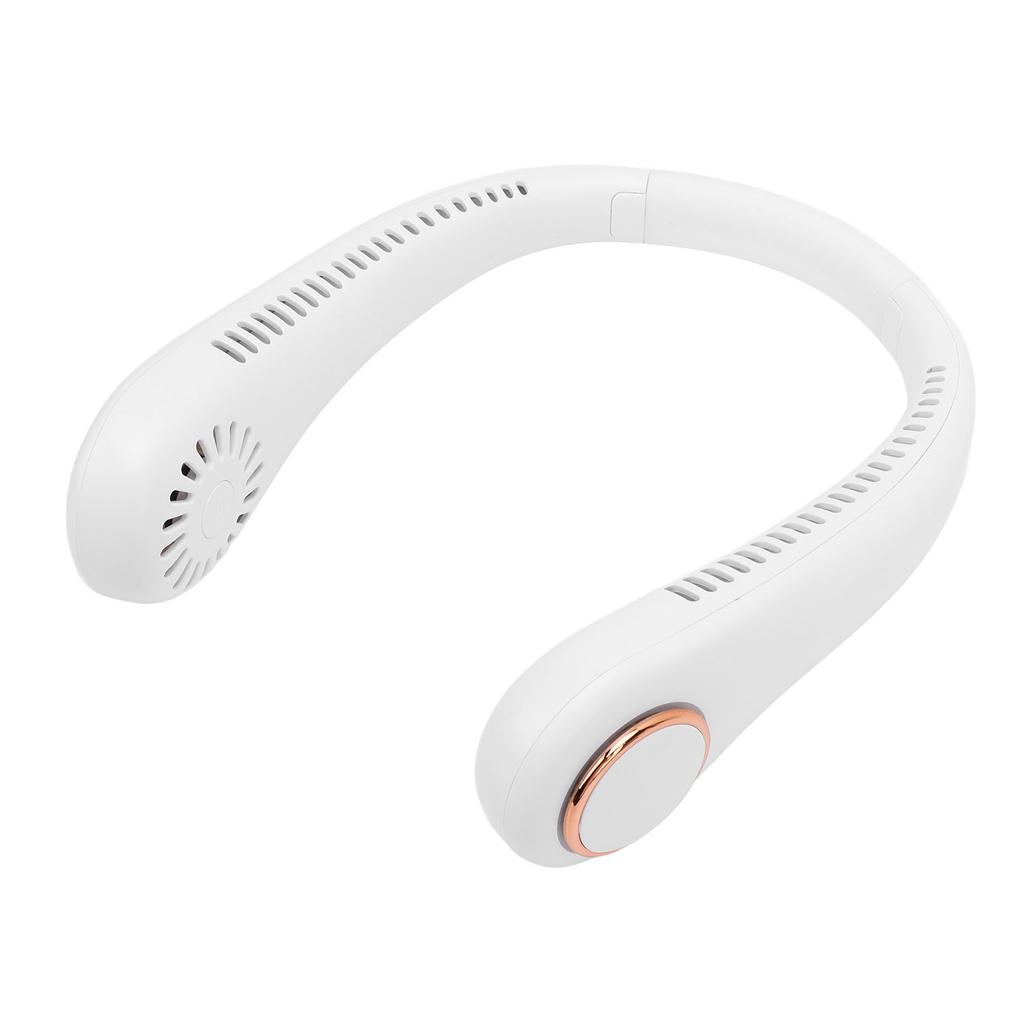 Faltbarer Tragbarer Nackenventilator USB Wiederaufladbar Hängend Freihändig Klingenlos Batteriebetrieben Tragbar