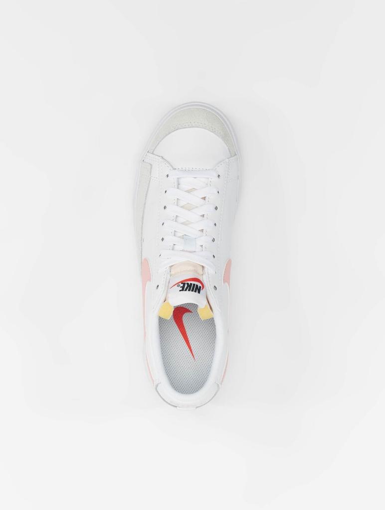 Sneakers Nike Blazer Low Platform Women White/Summit White/black/pink Glaze