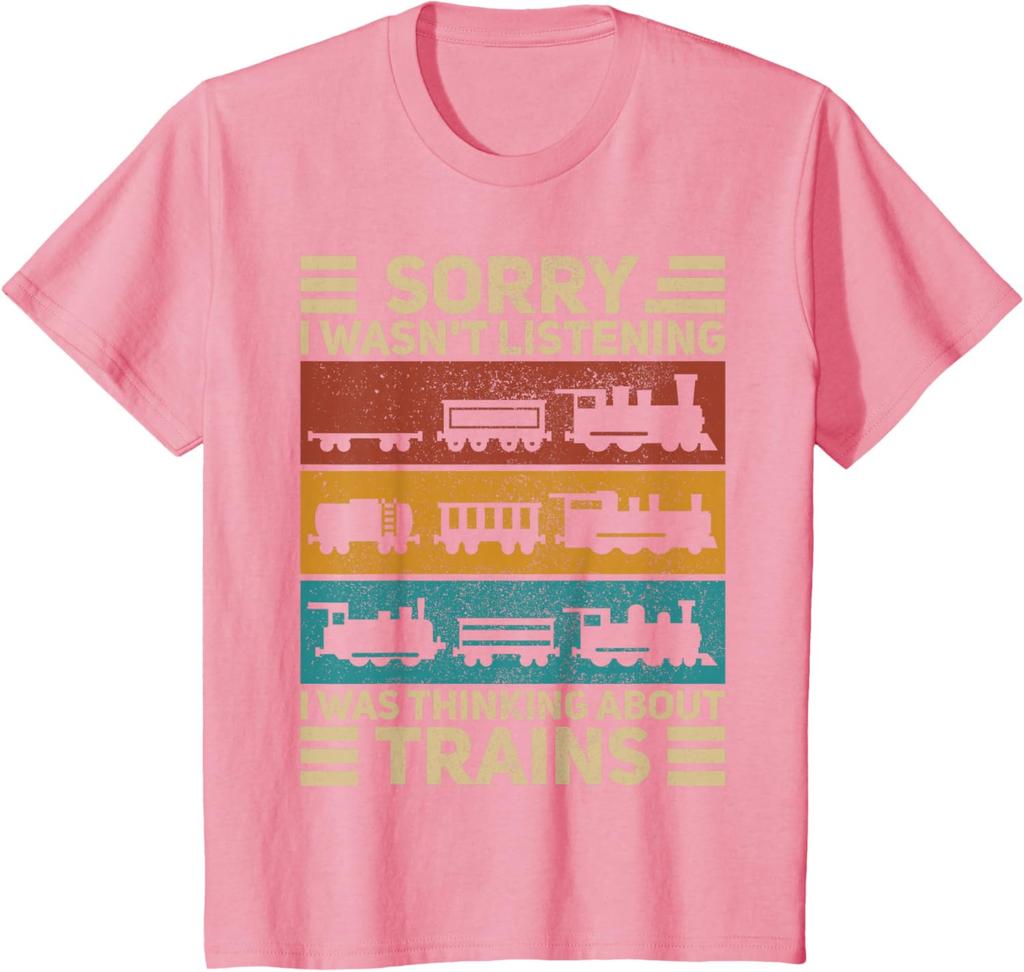 Retro Wagon Train Lover Model Railroad Conductor Funny Train T-Shirt
