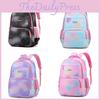 Children Backpack Gradual Cartoon Style Student Schoolbag Wear Bag Resistant
