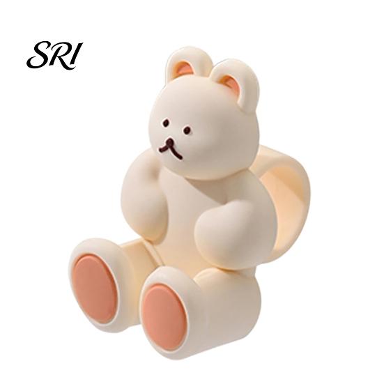 Door Handle Shock Absorber Bear Stopper Wall Protector Adhesive-Free Silicone Lever Stop Adhesive-free Guard Bumper Noise Reduction Home Office