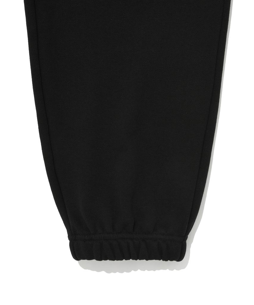 WACKY WILLY Typographic Sweatpants Black