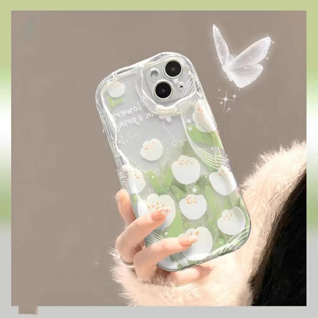 Schmetterling Tulpe für Apple 16 Handyhülle für IPhone16 Neu Pro Niedlich 14 Cartoon Max Weiblich 13 Karte