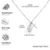 Xiaomi Vnox Stainless Steel Virgin Mary with Copper Zirconia Cross Pendant Necklaecs,  Women's Necklace Religious Amulet Gifts