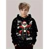 Christmas Hoodies for Kids Sweatshirts New Year Fashion Sweatshirts Casual Streetwear Santa Claus Kids Clothes Children Top
