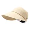 Women's Open Top Ponytail Visor Hat with, Sun Hat for Outdoor Activities