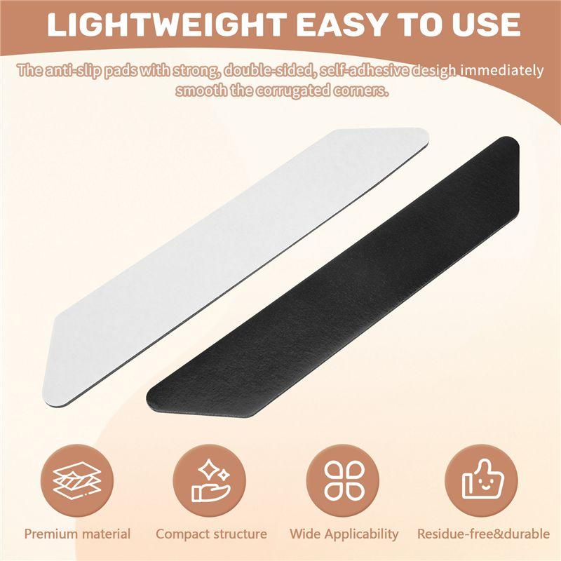 A20F-8 PCS Rug Grippers For Area Rugs,Non Slip Rug Grippers For Hardwood Floors,Anti Slip Carpet Pads For Tile/Wood Floor