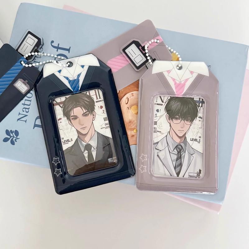 Uniform Series PVC Photo Frame with Mini Pendant Creative School Uniform Photocard Holder 3 Inch Kpop Idol Card Sleeves 2025 New