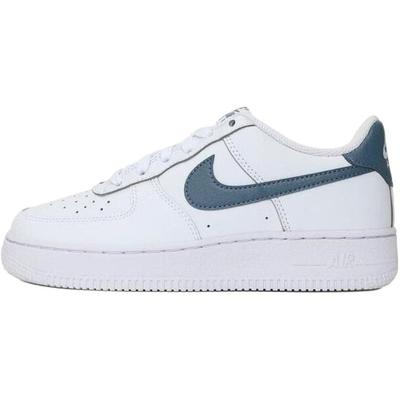 Air Force 1 GS White Thunderstorm Blue Kids Sneakers Metallic-Silver FV5948-121