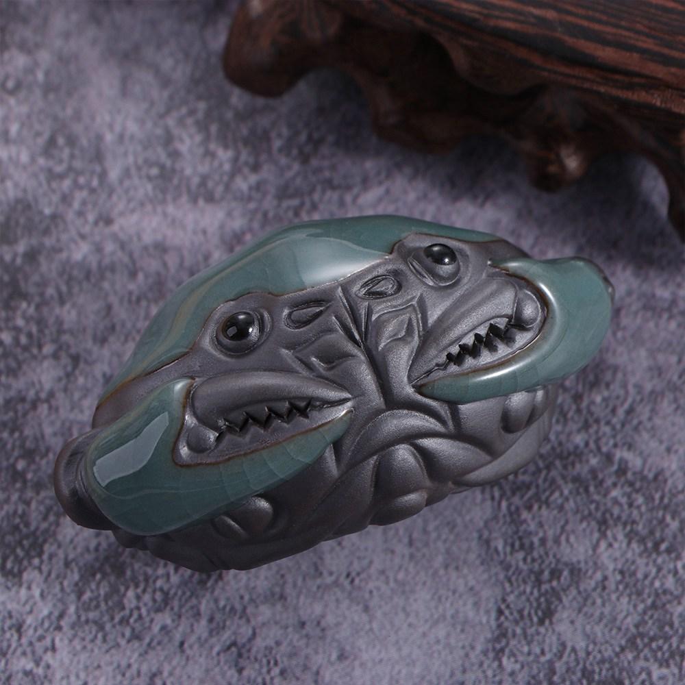 Creative Cute Crab Tea Pet Cracked Glaze Little Crab Tea Play High Quality Small Crab Statue Home