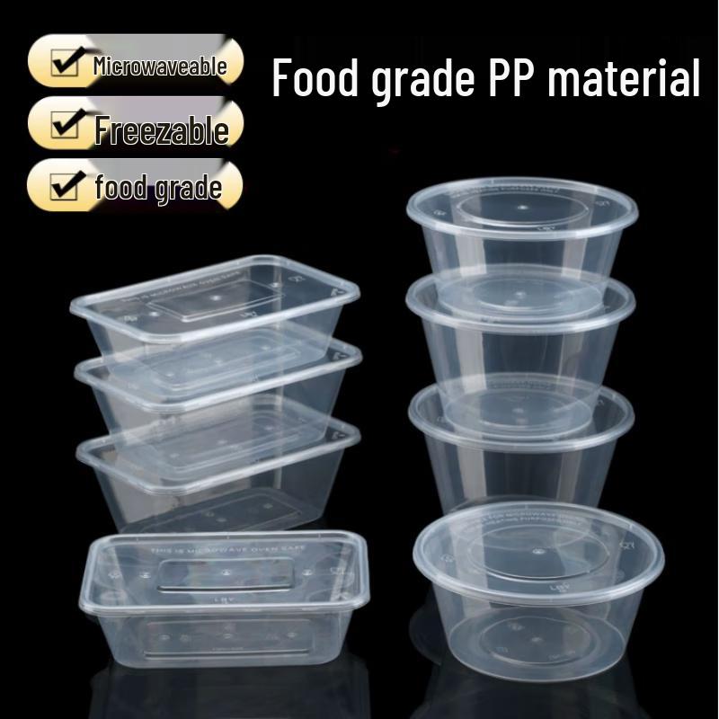 Saikeyou Disposable Plastic Takeaway Containers