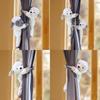 Sheep Curtain Tiebacks With Plush Animal Dolls For Kids Room Decoration Window