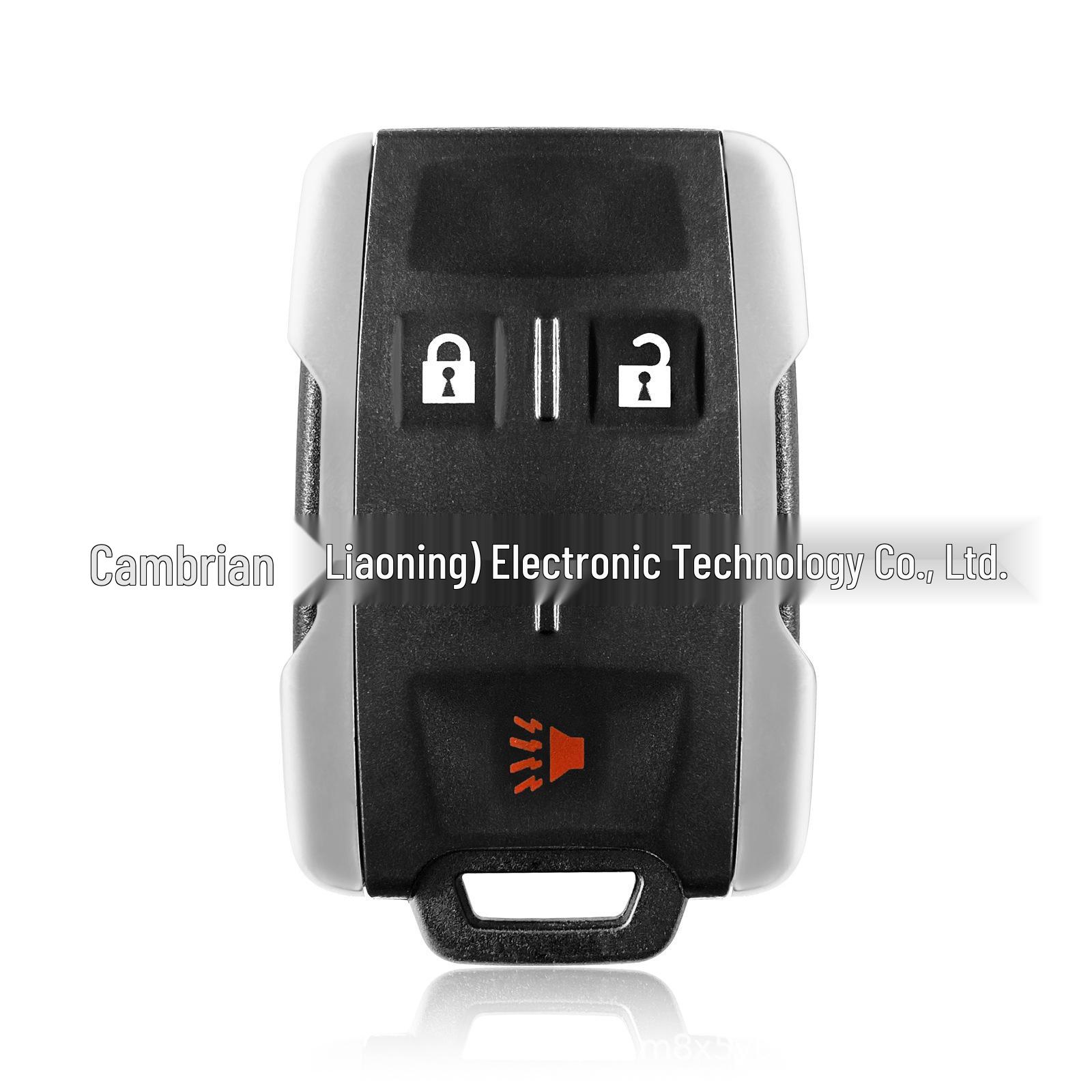 

3-кнопочный ключ-пульт для Chevrolet Silverado/Sierra M3N-32337200 5.4*4.2*1.4 cm чёрный