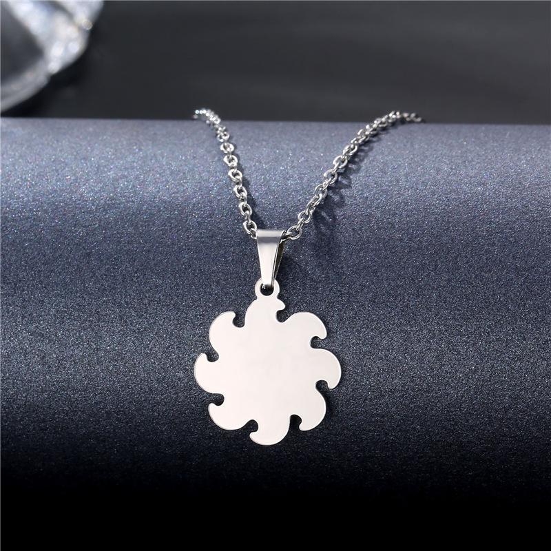 [Neue Titanstahl Kurze Choker Halskette Hip Hop Street Anhänger Kette Für Trendige Mädchen Ausgeh Accessoires]