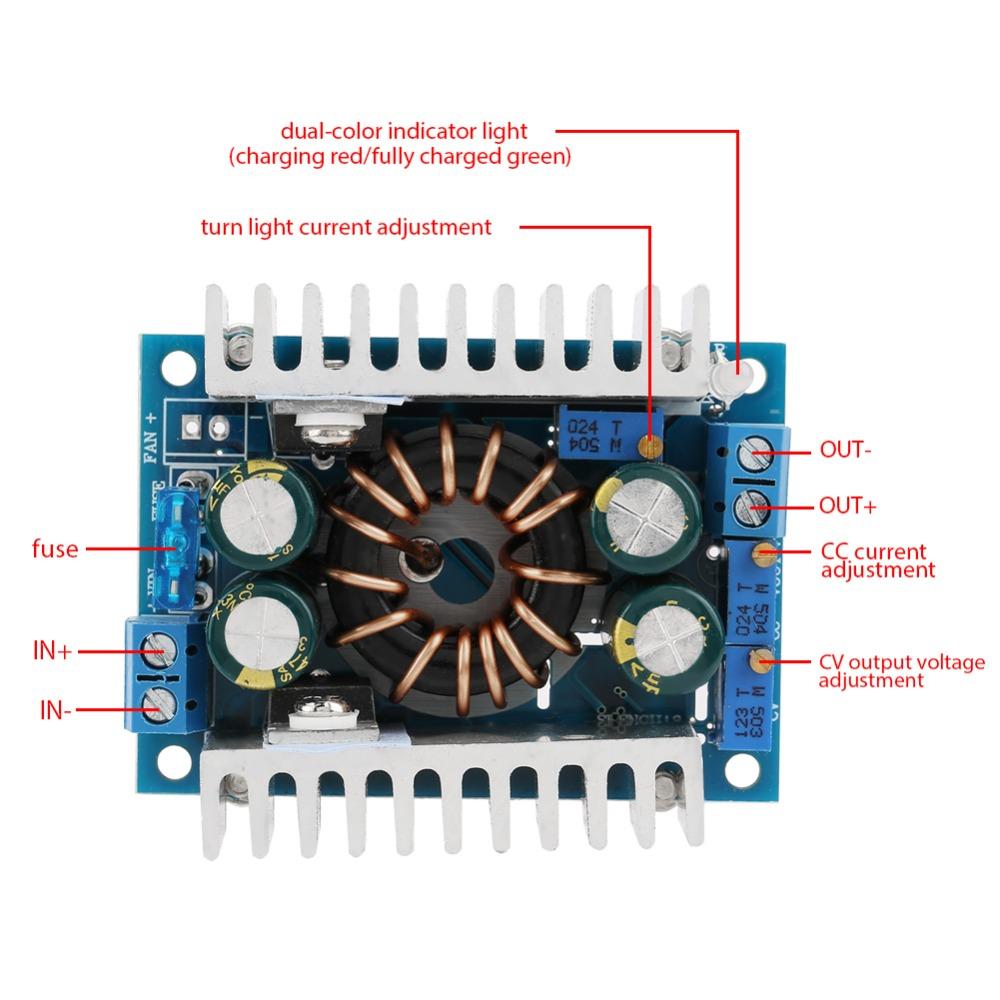 Max 150W Boost Module DC10-32V To DC12-60V Step Up Module Boost Converter  Electrical Equipment