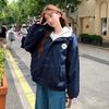 Winter Women's American Style Thickened Fleece Coat Jacket Casual Coat