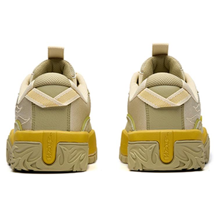 Anta Hot Height Increasing Low top Skateboard Shoes Men's Grain Beige Yellow 912238083-4