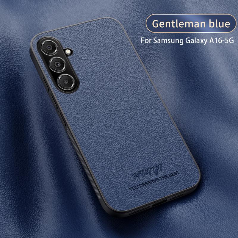 Leather Magsafe Car Holder Case for Samsung Galaxy A16 A06 5G A55 A15 A25 A35 A14 A24 A34 A54 A52s A05S A13 A51 A71 4G A53 A73