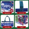 Christmas Style Laminated Non-Woven Gift Bag for Clothing & Shopping