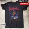 Final Fantasy Final Fantasy Video Game Black T-shirt Size S-5XL