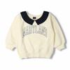【子供服】 crescent (クレセント) 衿付きロゴ裏毛トレーナー 80cm-130cm N60600