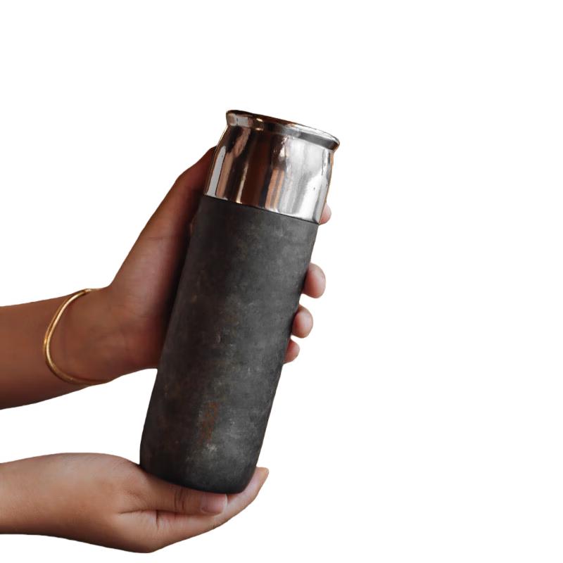 Cassis 390ml Titanium Insulated Water Bottle