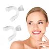 2/4Pairs Soft Tooth Orthodontic Braces Set Teeth Mouth Guard Protector Whitening Trays Anti-snoring Teeth Boxing Protection 3