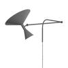 Italian Designer Minimalist Personality Bedroom Study Bedside Lamp Living Room Sofa Can Swing Rotating Horn Wall Lamp